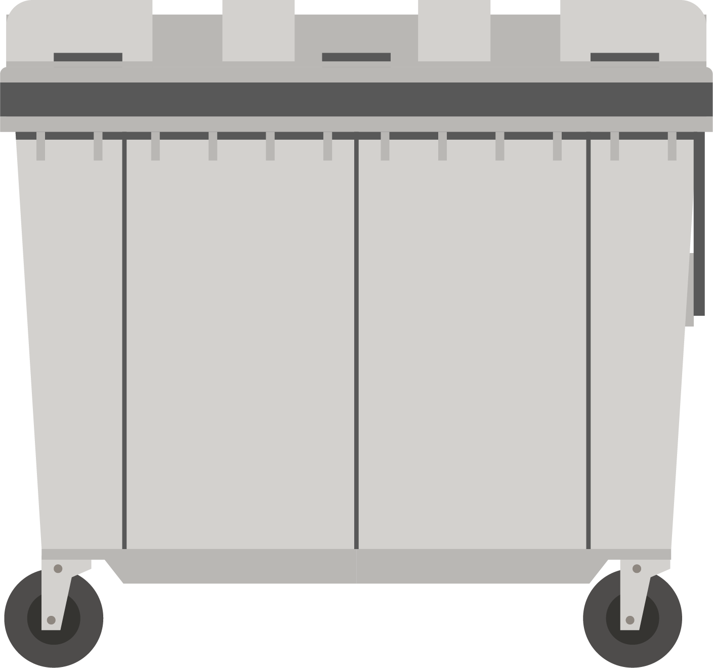 1100L bedrijfscontainer